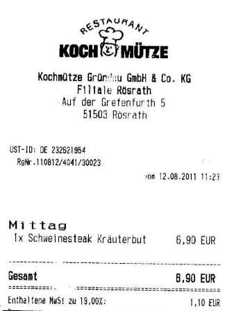 hitb Hffner Kochmtze Restaurant